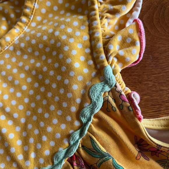 Matilda Jane golden yellow wildflower dress 10 - Picture 4 of 8